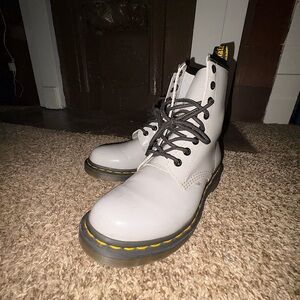 Matte Gray Limited Edition Dr. Marten Boots
Women’s 8